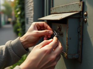 comment ouvrir une boite au lettre sans clé