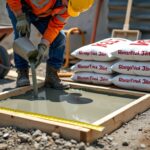 combien de sac de béton tout prêt pour 1m2