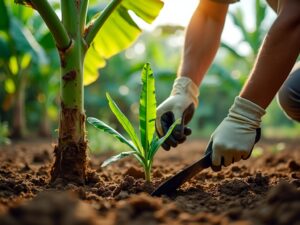 comment faire pousser un bananier sans graine