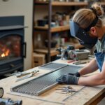 fabriquer un panier à pellet pour insert