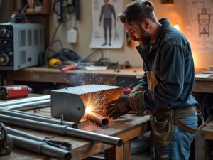fabriquer un récupérateur de chaleur pour cheminée