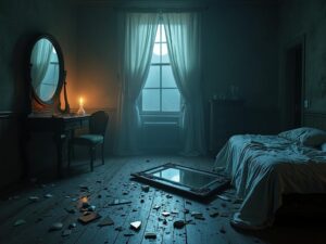miroir qui tombe tout seul signification spirituelle