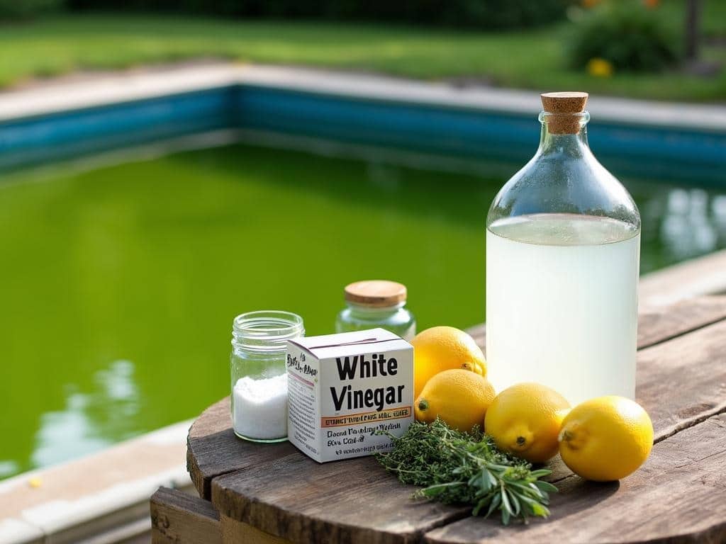 eau de piscine verte remède de grand-mère