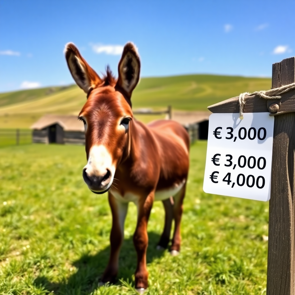 prix âne miniature