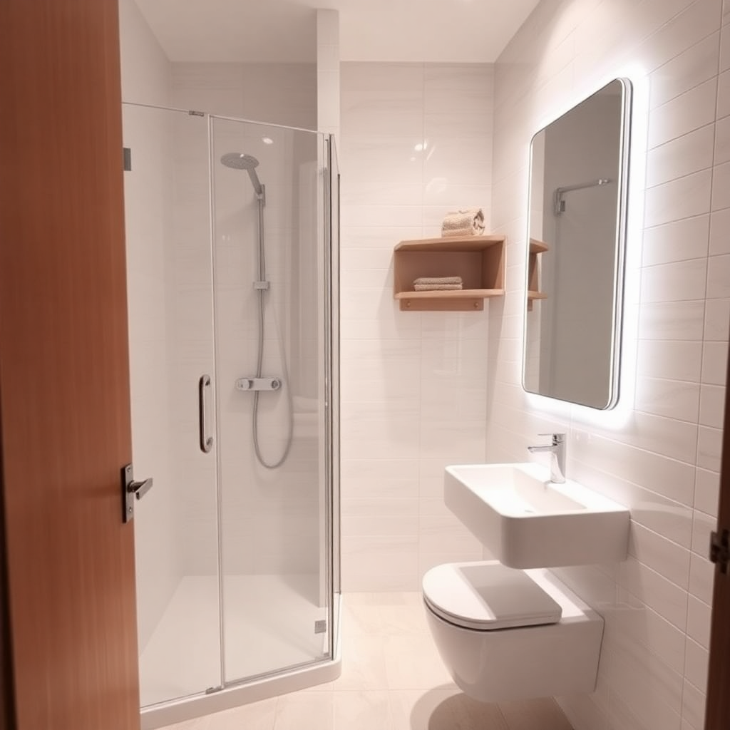 petite salle de bain 3m2
