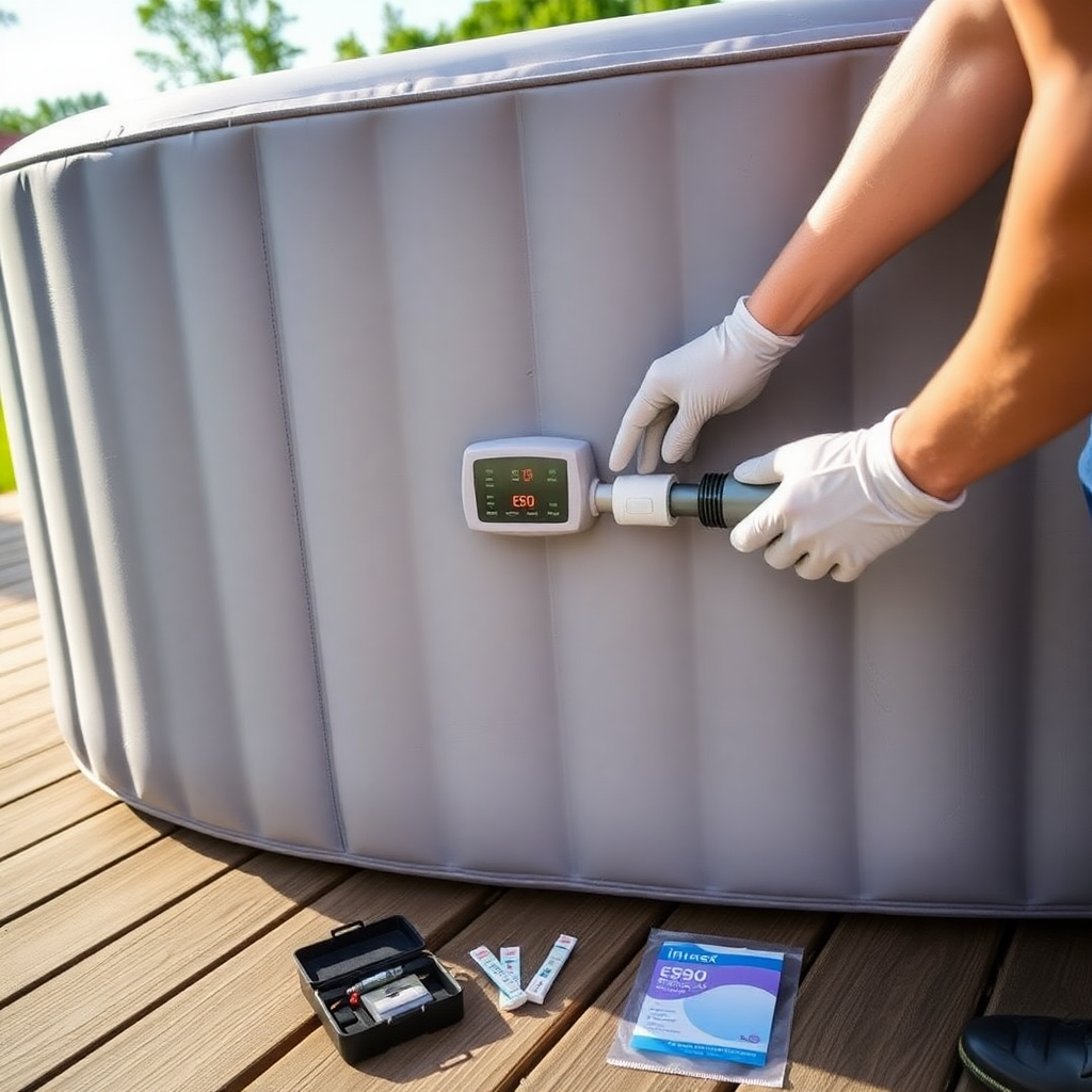 erreur e90 spa intex