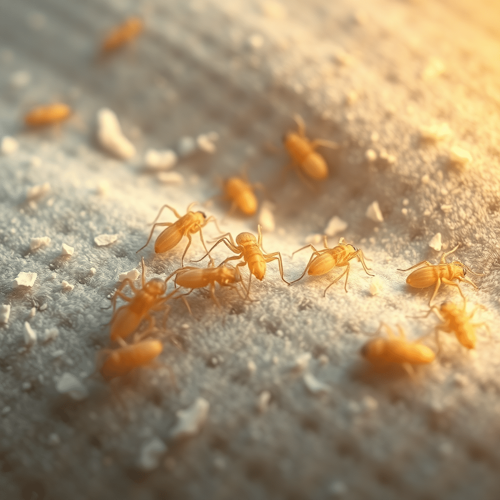 mites de poussière