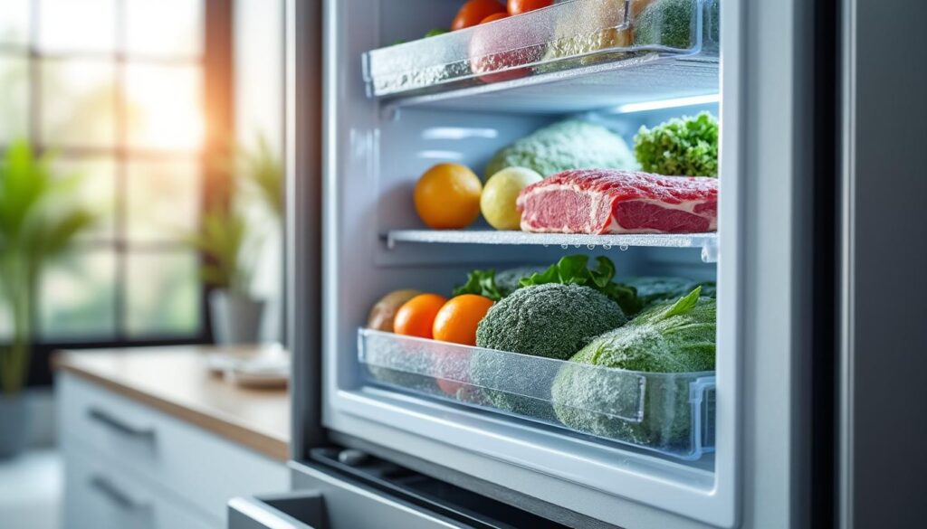 découvrez les conseils pour savoir si vos aliments dans un congélateur mal fermé peuvent être conservés ou doivent être jetés, afin d'éviter le gaspillage alimentaire.