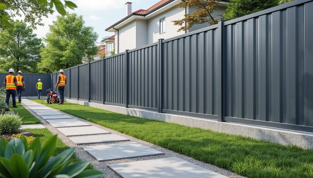 découvrez nos tarifs pour la pose de clôture rigide avec soubassement en béton. prix détaillés au mètre linéaire pour un devis clair et précis.