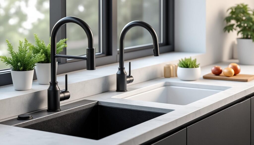 découvrez les avantages et inconvénients des éviers en granit et en résine pour bien choisir le matériau idéal pour votre cuisine, alliant esthétisme et durabilité.