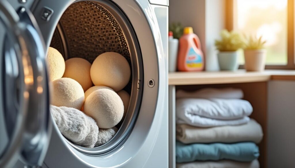 découvrez des alternatives efficaces à la balle de tennis dans le sèche-linge pour sécher votre linge rapidement et sans abîmer les tissus.