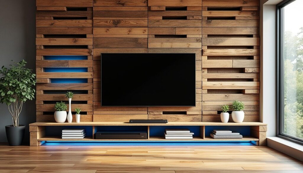 découvrez comment habiller un mur avec une palette pour créer un support tv original et pratique grâce à notre guide étape par étape.