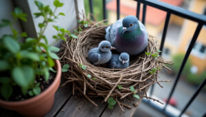 découvrez la signification et les symboles clés associés à la présence d'un nid de pigeon sur votre balcon. interprétations et conseils pour comprendre ce phénomène.