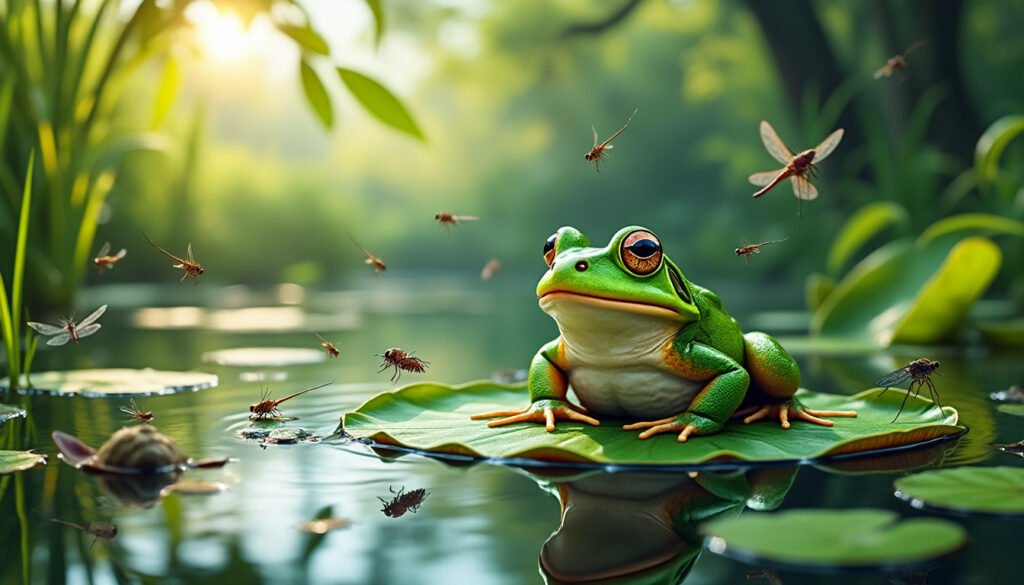 découvrez ce que mange une grenouille dans un bassin avec notre guide complet et naturel. apprenez à connaître son alimentation pour préserver son habitat et favoriser sa santé.