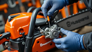 apprenez à régler facilement le carburateur de votre tronçonneuse husqvarna grâce à ce guide pratique rapide, pour un fonctionnement optimal et sécurisé.