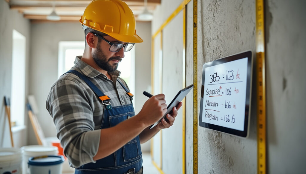 apprenez à estimer rapidement la quantité d'enduit nécessaire en m2 grâce à notre guide pratique et facile à suivre.