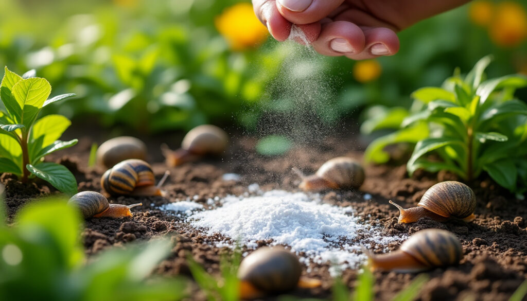 découvrez comment utiliser le bicarbonate de soude pour lutter efficacement contre les escargots dans votre jardin et protéger vos plantes de manière naturelle.