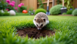 découvrez comment identifier les trous dans votre pelouse causés par les hérissons et les solutions efficaces pour protéger votre jardin tout en respectant la faune locale.